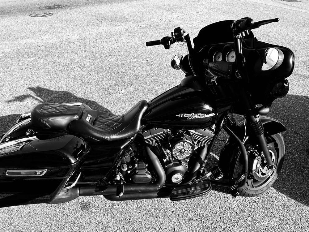 Harley street glide black edition