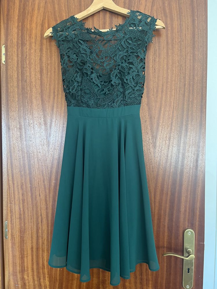 Vendo vestido casamento pretty bunnies verde