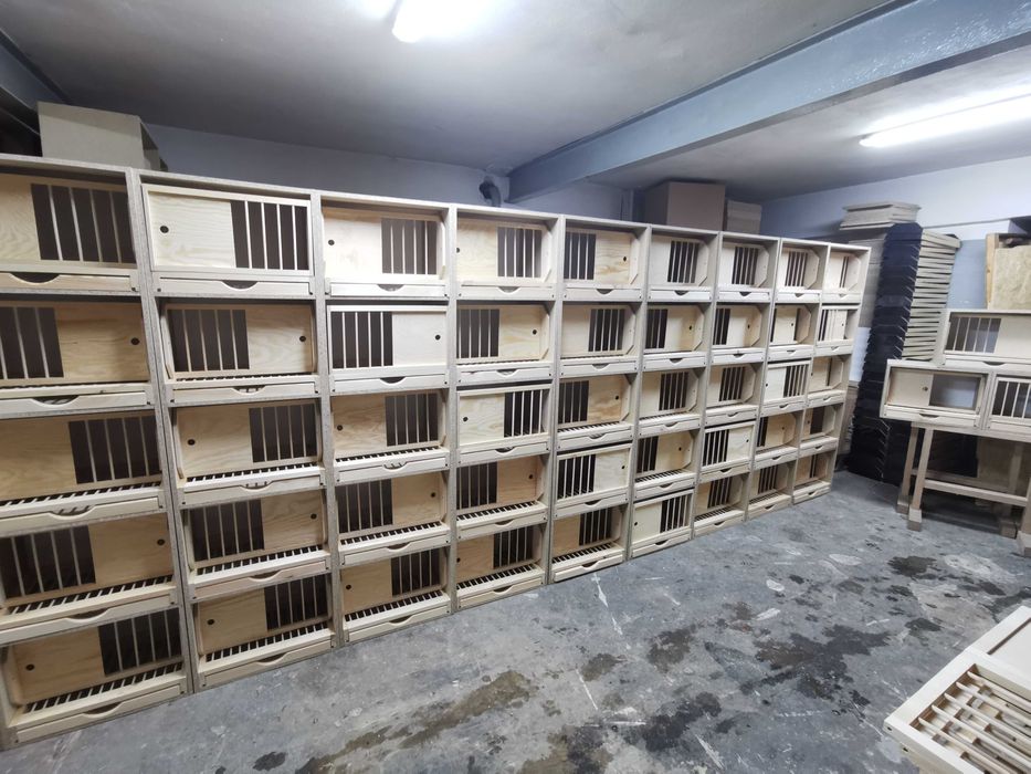 Wysyłka paletowa cele lęgowe dla gołębi pakiet 20 sztuk