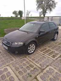 Audi A3 1.6 FSI 8p czerwona skora, ksenon, parktronik