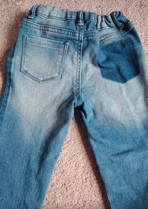 Spodnie, jeansy , boyfriend, 80cm