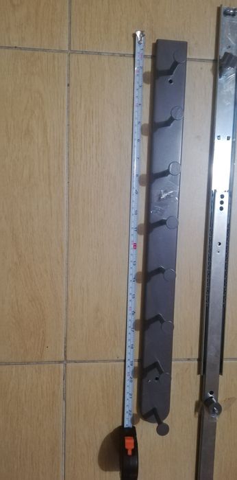 Cabide multiusos extraível cinzento