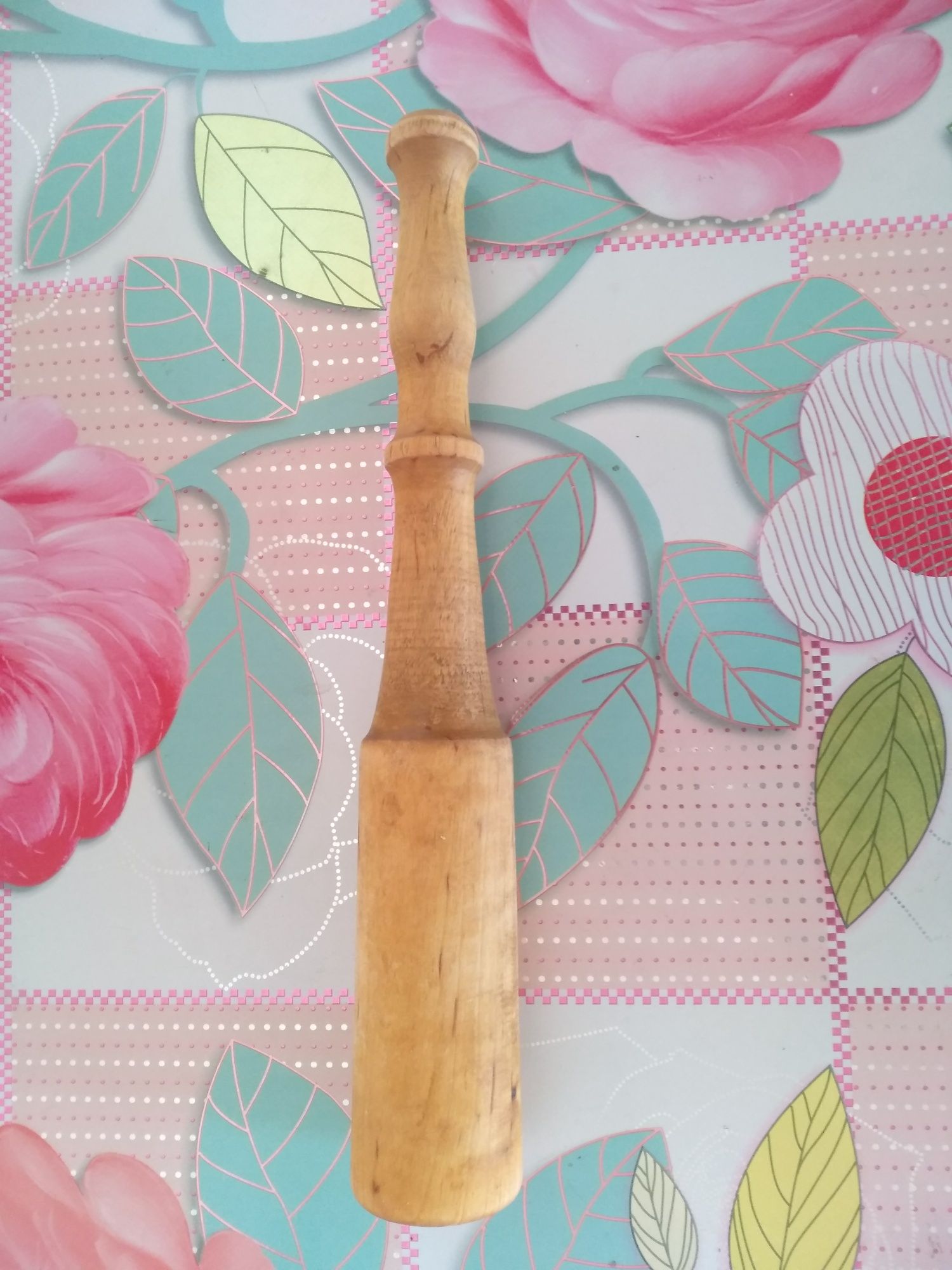 Деревянная качалка (скалка) для теста и толкушка