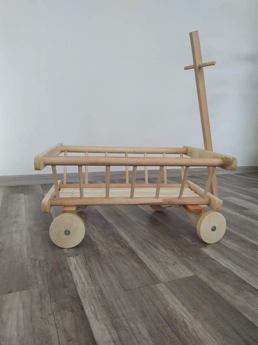 Wózek drewniany!