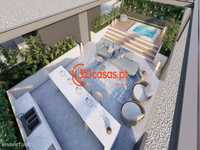Penthouse T3 nova com piscina, terraço e garagem no Montenegro, Faro