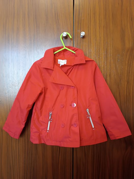 Parka vermelha 3 anos