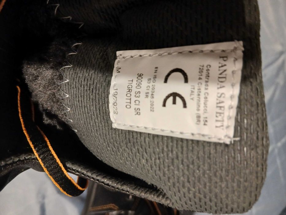 Buty robocze zimowe wysokie S3 44 Panda Tigrotto