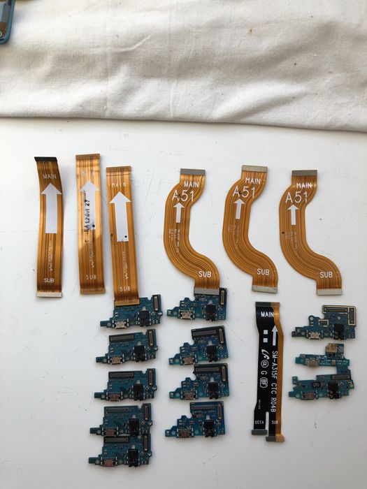 Нижня плата зарядки samsung M51 A51 A 31 оригінал шлейфи самсунг