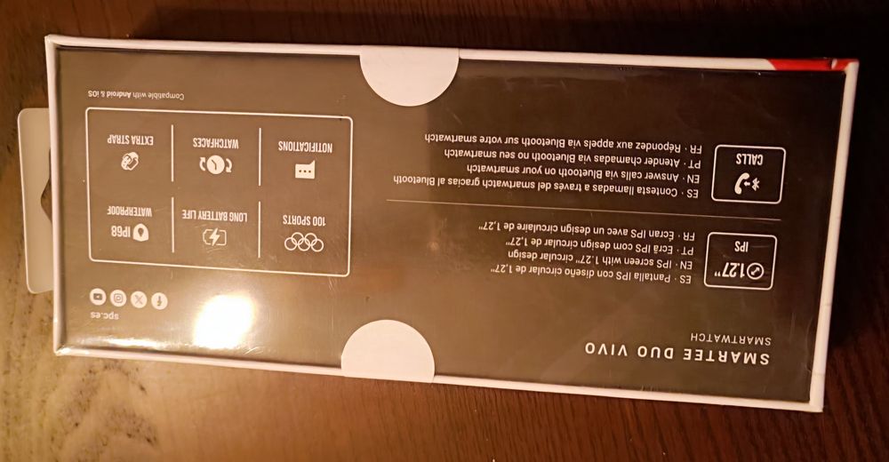 Smartwatch smartee duo vivo