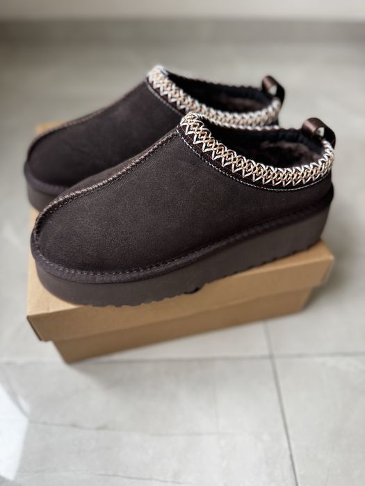 Ugg Tasman Brown, коричневі угг тасман,тапки угги,ugg tazz 38(24,5)