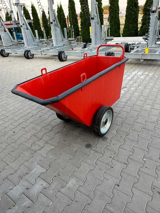 Pojemnik zbiornik dźwigowy samowyładowczy do betonu gruzu PR 0,75-2L