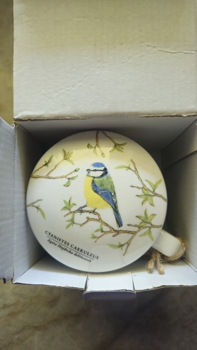 Kubek ceramiczny z zaparzaczem