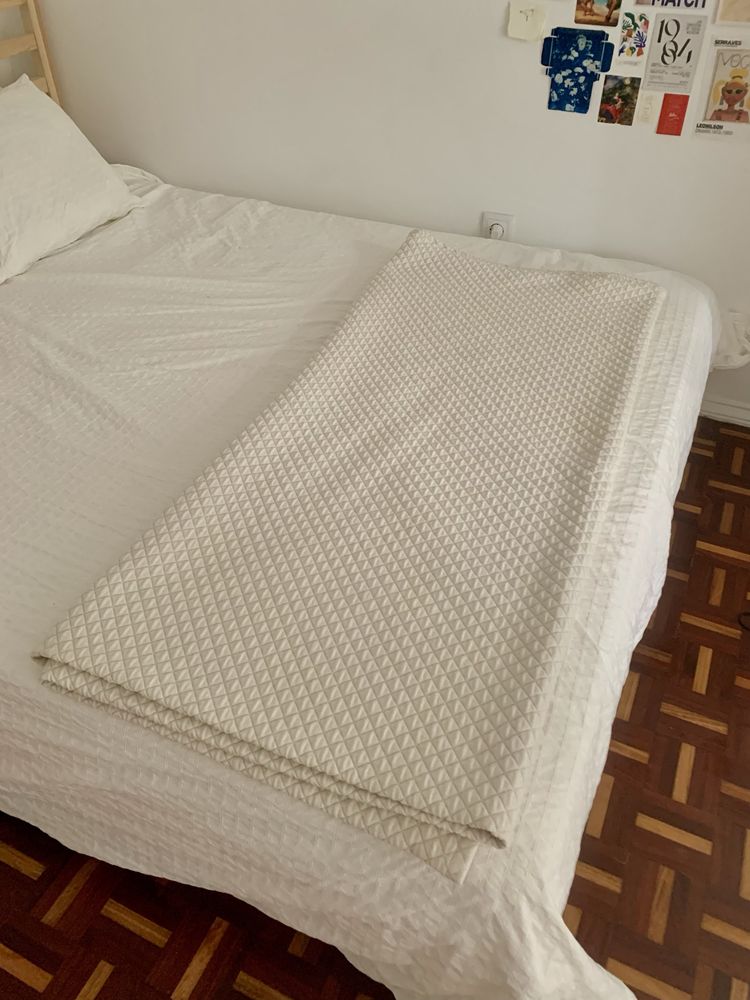 Manta ikea cor crema