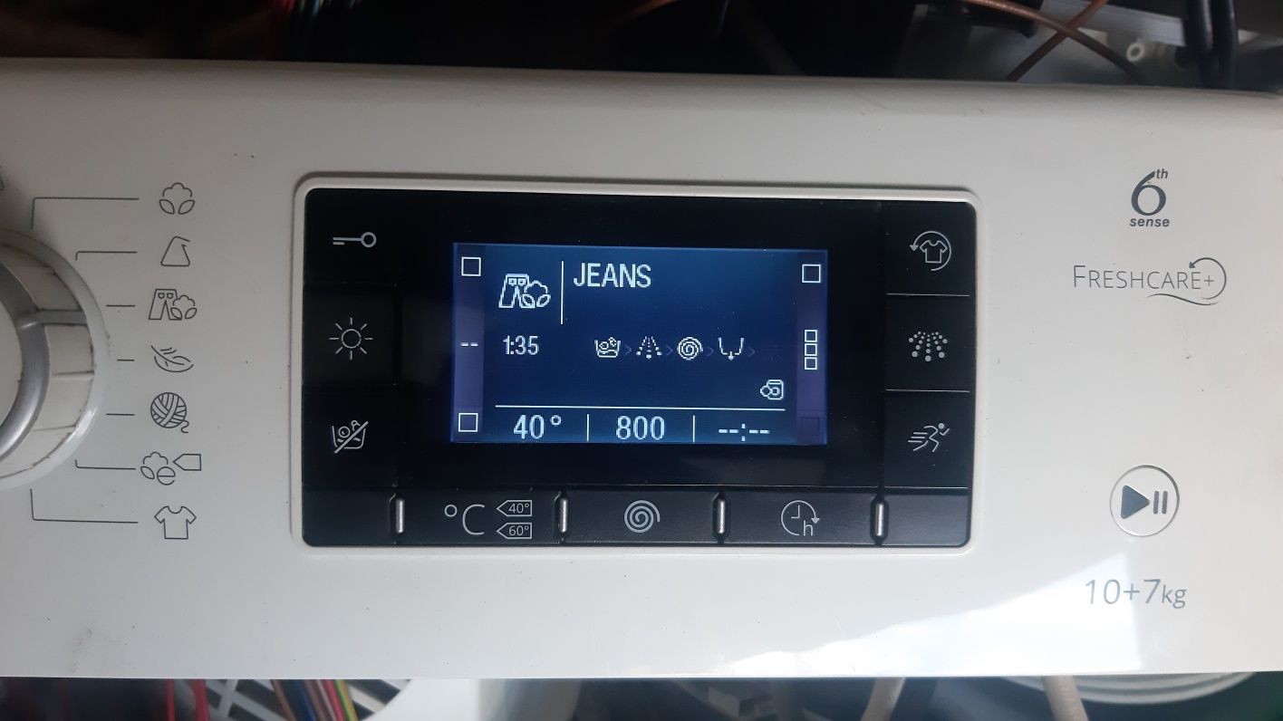 Whirlpool peças lavar e secar 10Kilos + 7 Kilos