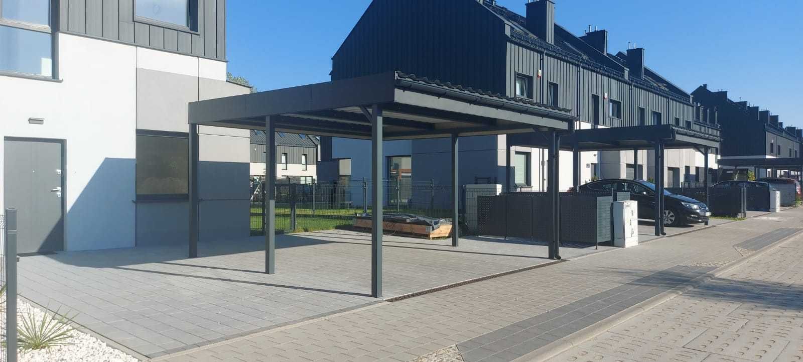 Carport, Zadaszenie, Altana - Wiata garażowa Dwustanowiskowa 5 x 5 m