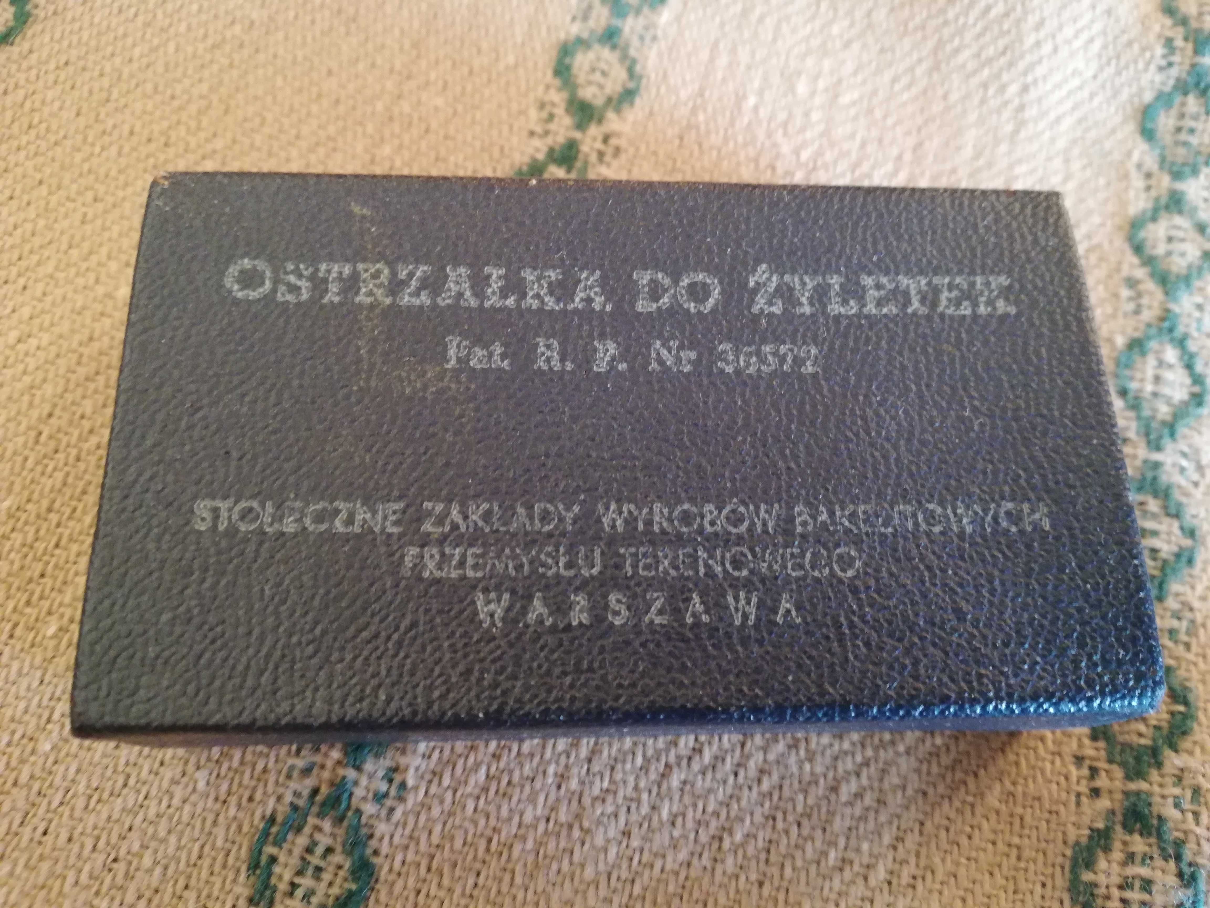 Ostrzałka do żyletek oryginał