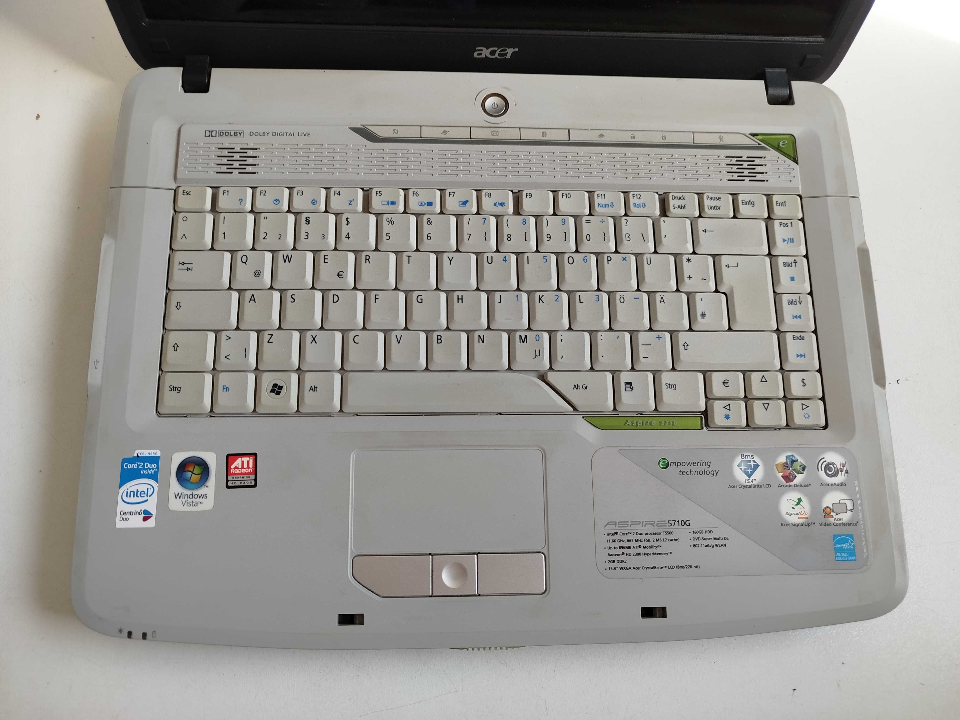 Laptop Acer na części