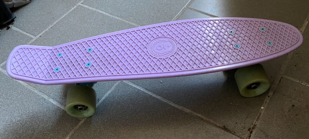 Пенни борд лиловый 56 см