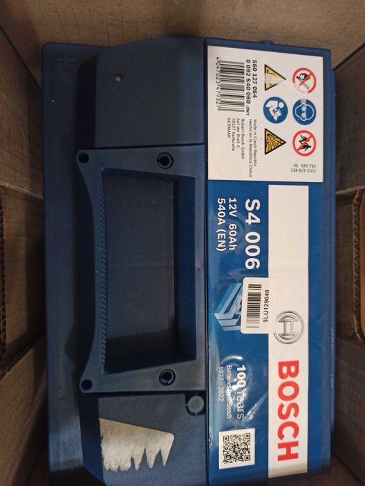 Bosch S4 006 12V 60Ah 540A