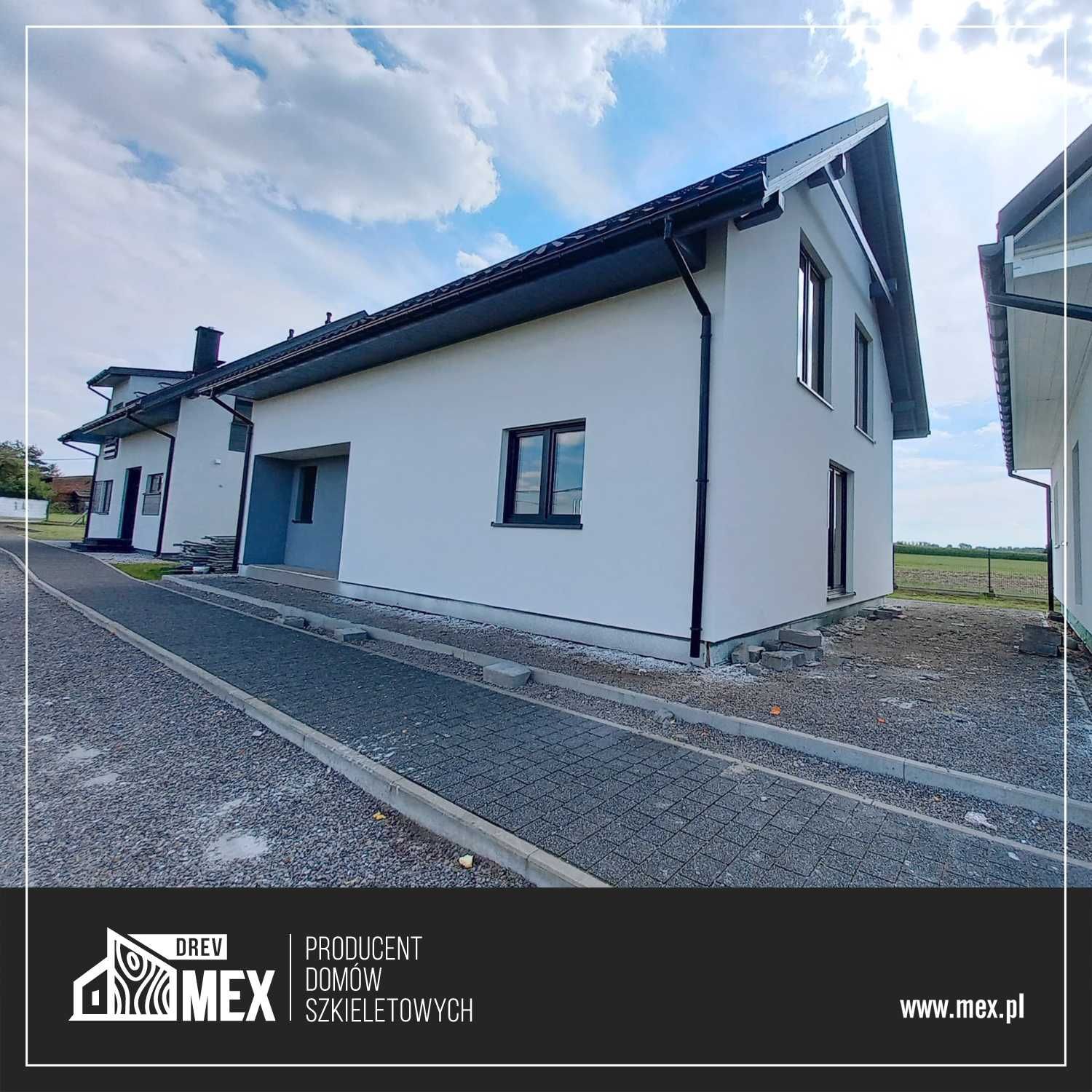 Dom ALEX z ekspozycji 170 m2  z instalacjami !