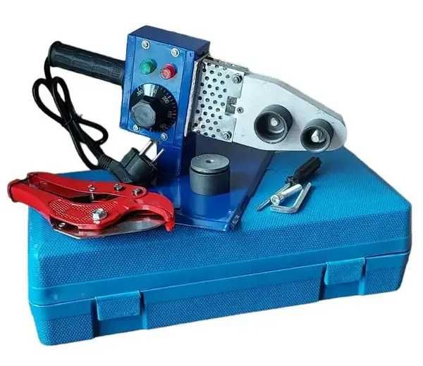 Паяльник для пластикових труб WMT 20-32 мм. 800 Вт + ножиці для труб