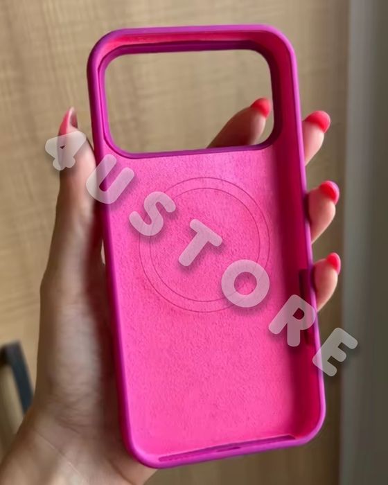 Силиконовый чехол Magsafe на iPhone 17 Pro Max софт тач чохол Силікон