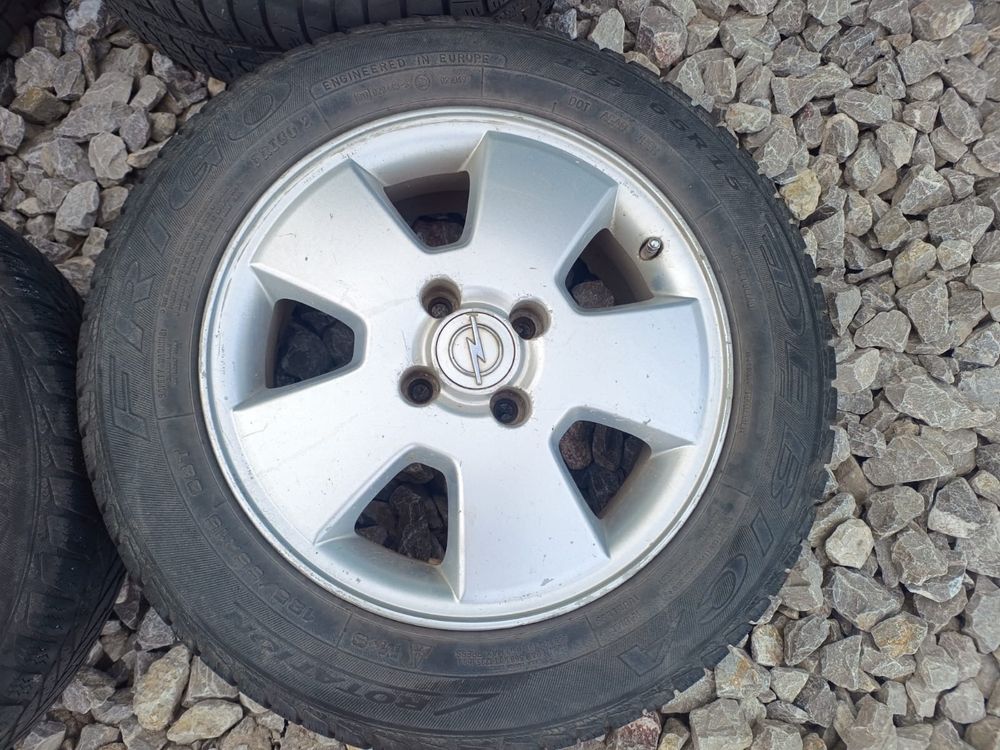 Koła Felgi 4x100 15" Opel 185/65 R 15 Alufelgi Opony