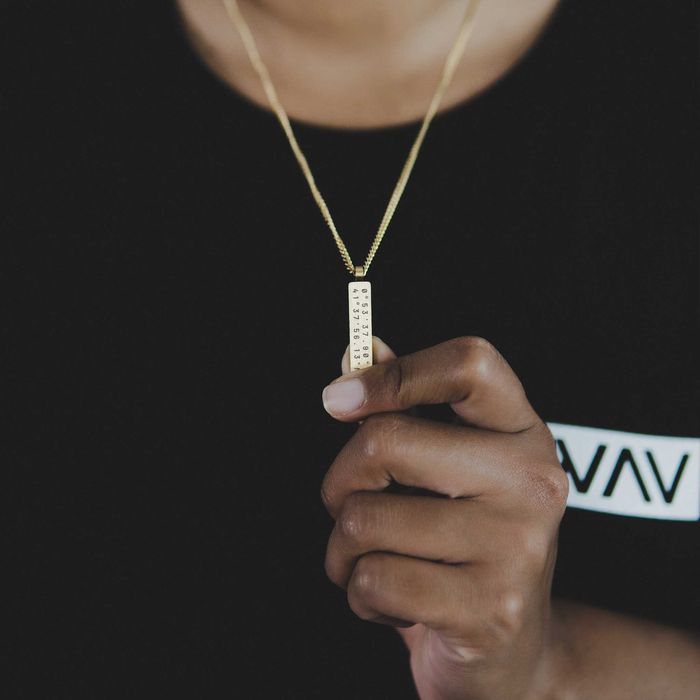 Joia - Colar de Barra Personalizado