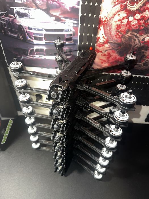 FPV 7” на комплектующих Rush