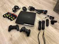 Playstation 3 Slim desbloqueada Move Buzz