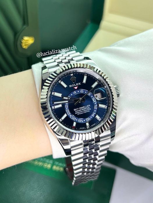 Часы ROLEX Sky-Dweller 326934 Сталь/Золото 42 mm
