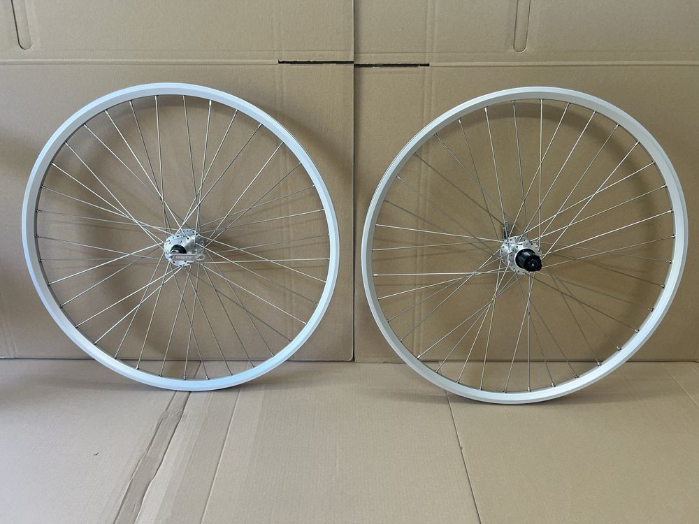 Koła 28” 700C Gravel Cross Trekking Tarcza SREBRNE