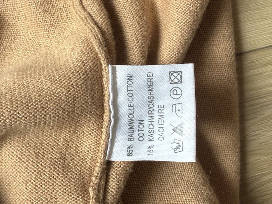 Koszulka sweterek z kaszmirem vintage