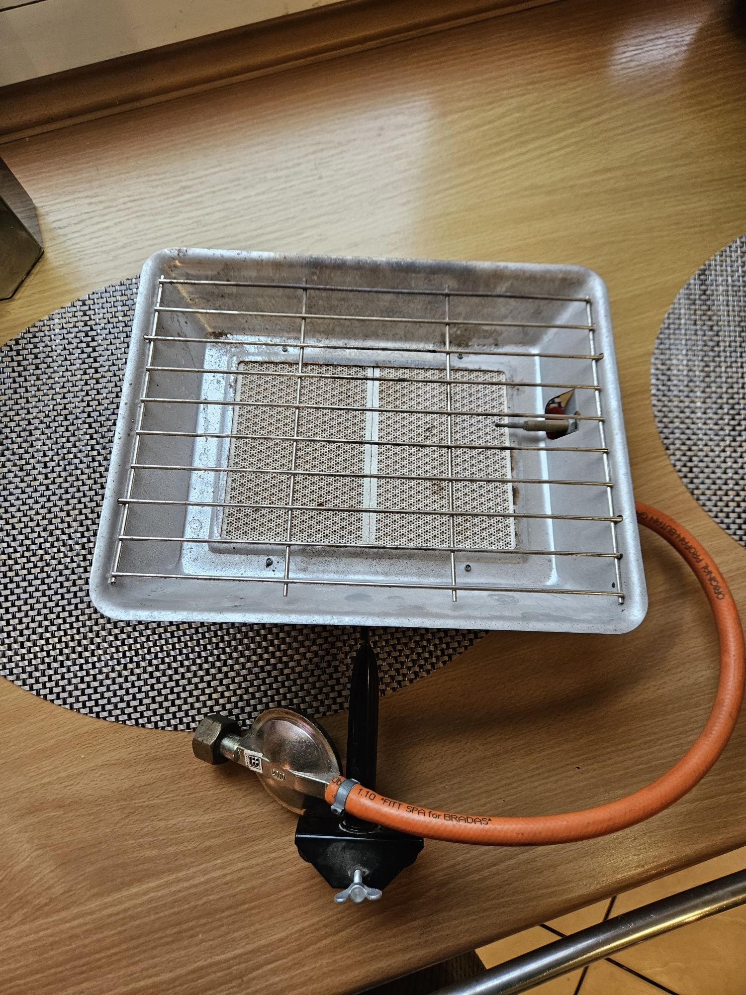 PROMIENNIK GAZOWY NAGRZEWNICA słoneczko 4,4 kW !! reduktor+ przewód