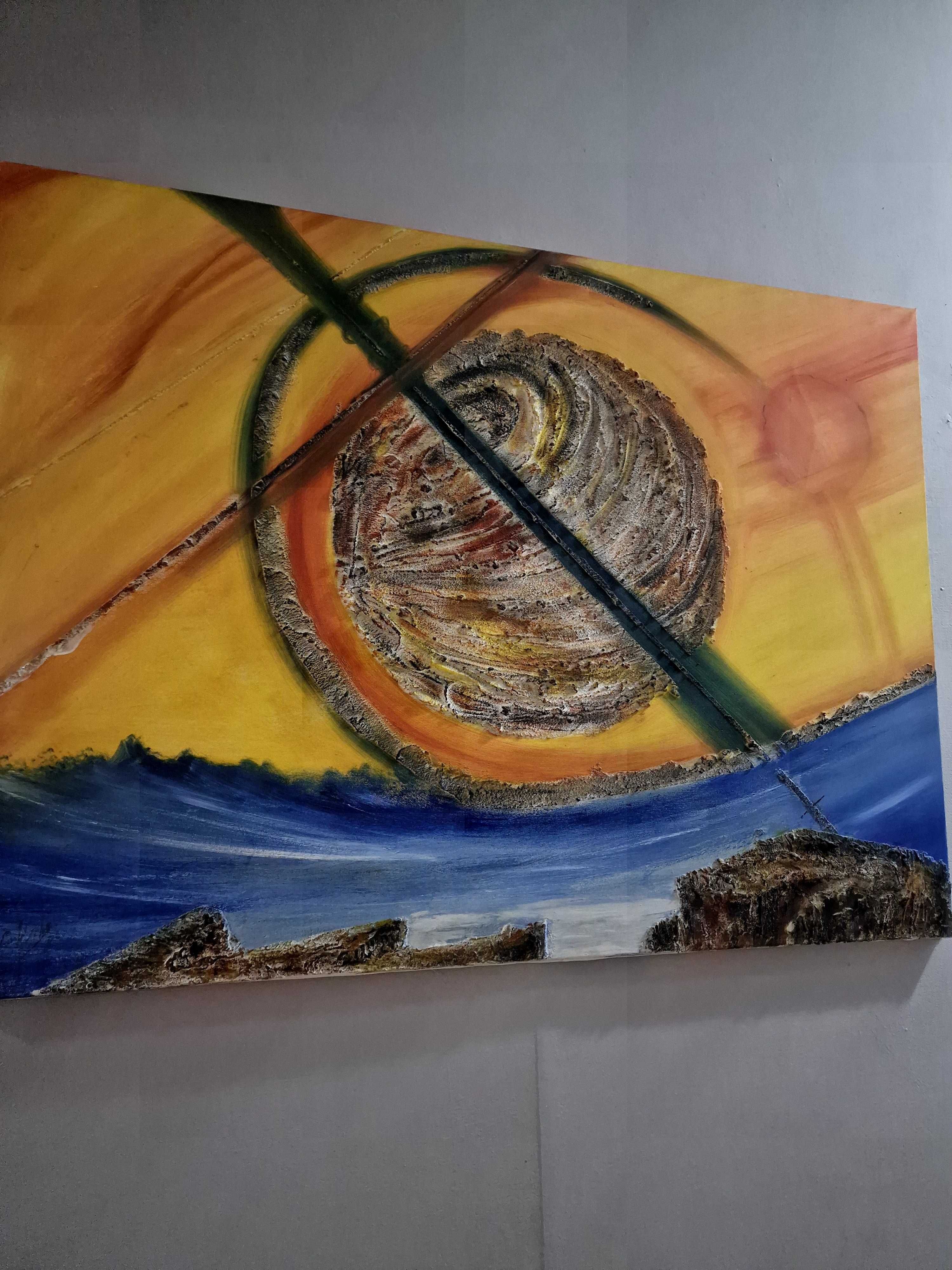 Conjunto de 3 quadros unicos