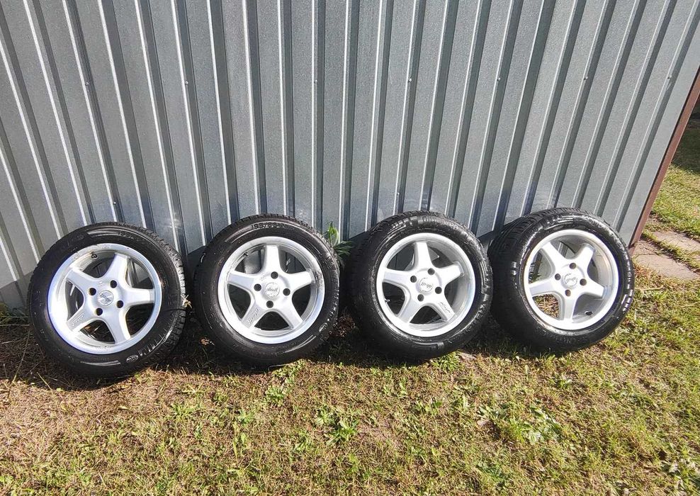 Koła Felgi Aluett Opony 15" Michelin Vredestein 4x114.3 195/60/15