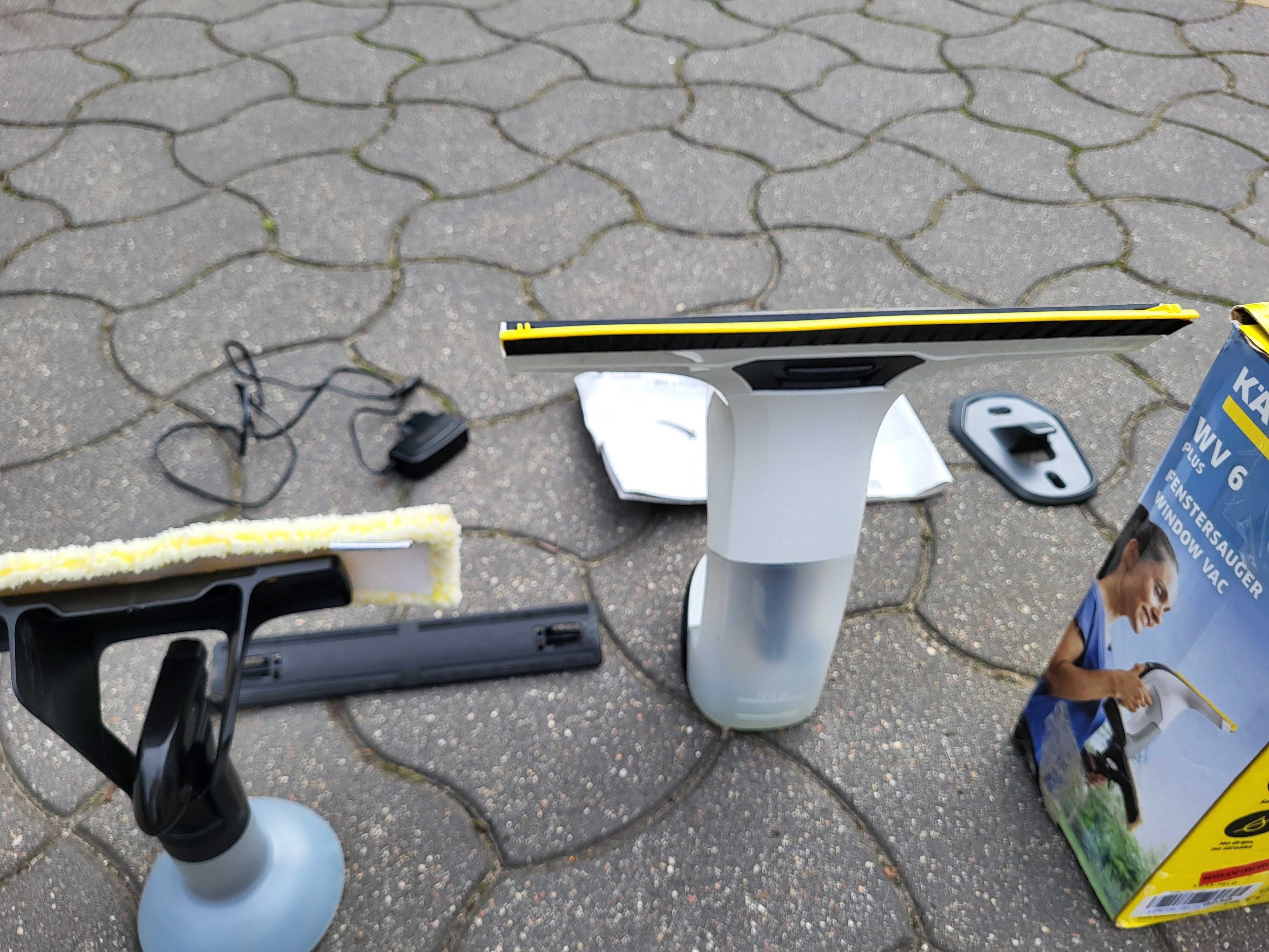 Myjka do okien KARCHER WV 6 Plus mocna ze spryskiwaczem ściereczka