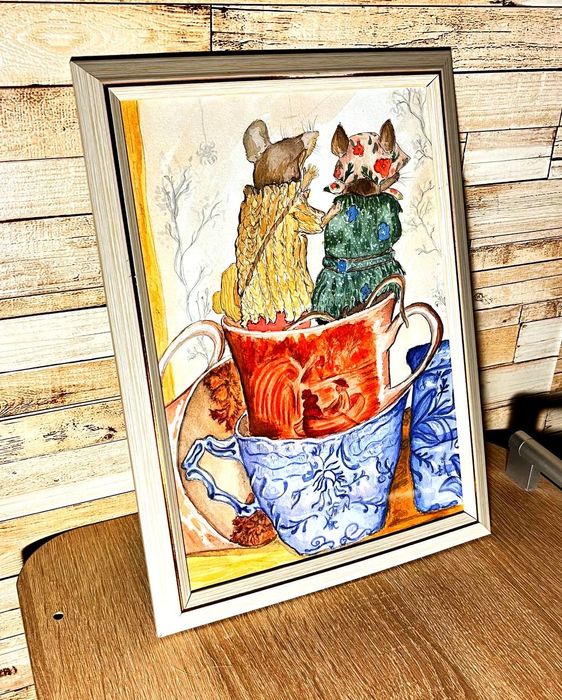 Картина акварельна