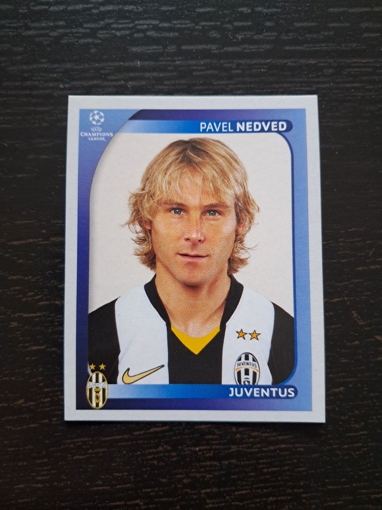Cromo futebol de Pavel Nedved(UEFA Champions League 2008)Panini