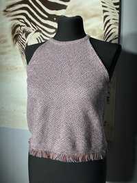 Kolorowy top Zara S 36