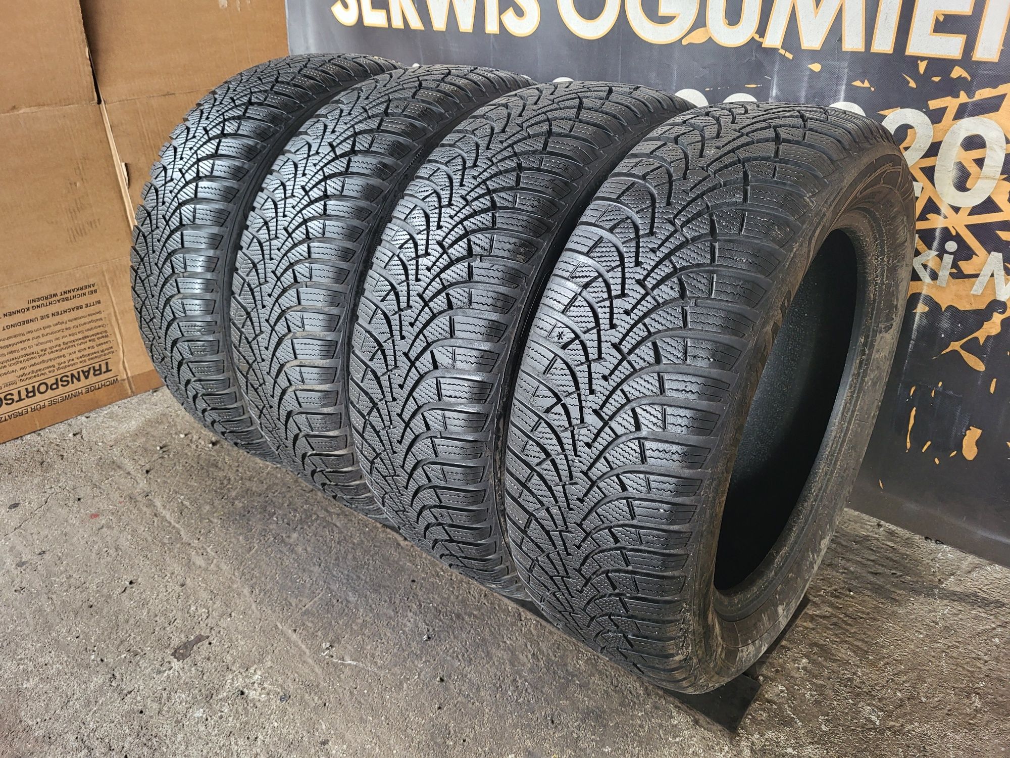 Opony zimowe 205/55/16 Goodyear 20rok 7,7mm