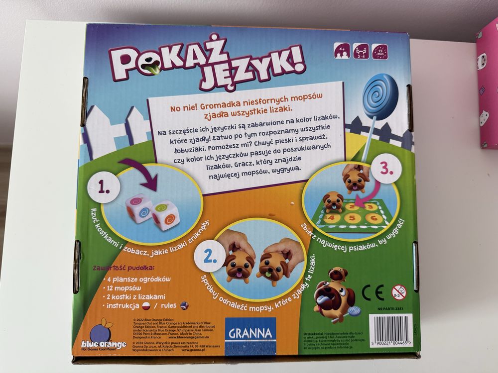 Gra Granna Pokaż język i gra Kotobirynt
