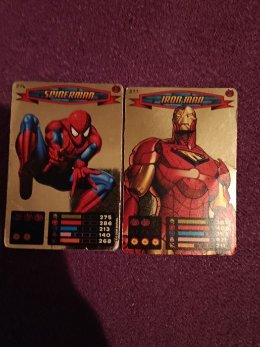 Karty Marvel Spider Man Heroes & Villains