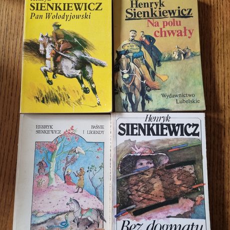 Komplet książek Henryk Sienkiewicz