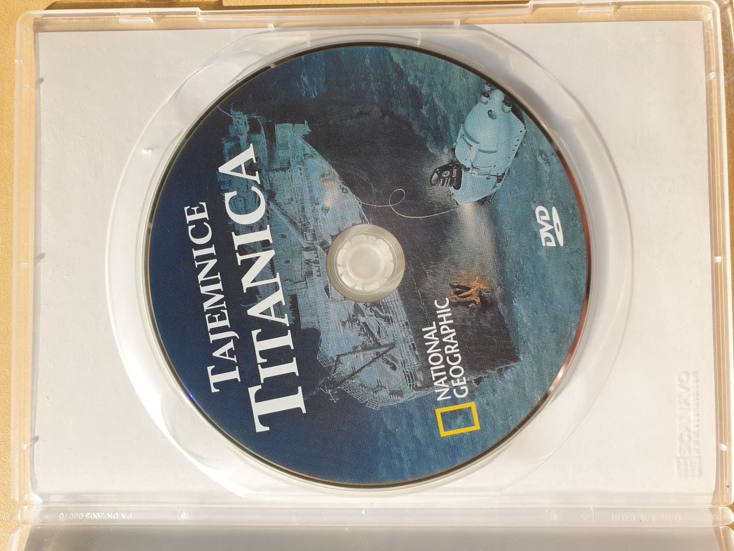 Film dokumentalny DVD Tajemnice Titanica national geographic