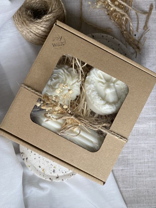 Naturalne świece sojowe | ślub wesele chrzest komunia