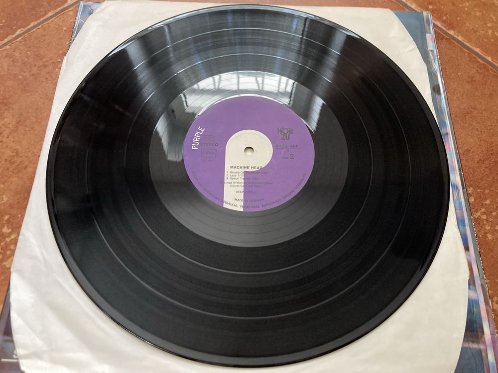 Deep Purple – Machine Head LP winyl 1972 Purple Records SHZE 344 (NM)