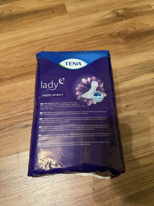 Wkładki Tena lady Maxi i Maxi Night po 12 szt
