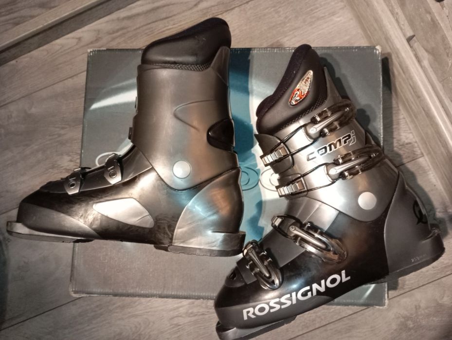 Juniorskie buty narciarskie 25-25,5cm Rossignol Comp J4, Dark/Grey