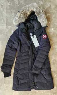 NOWA Canada Goose Lorette Parka rozmiar XS, futro z kojota, rachunek